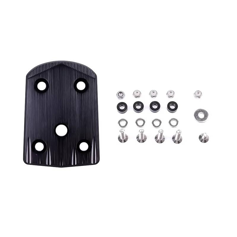 Motorrad Kennzeichenhalter Für Kawasaki Für Ninja Für ZX-6R 636 2024 + ZX-6R Kennzeichen Halter Low-Mount Für Fender Eliminator Halterung Motorrad Kennzeichen(Tail Cover Plate) von CENAP