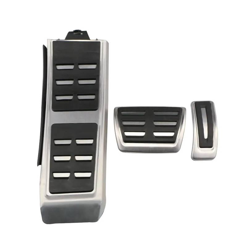 Pedalkappen Für A6 C6 C7 C8 2004~2021 2022 Restfoot Edelstahl Pedal Abdeckung Teile Auto Fuß Pedale Abdeckung Kraftstoff Beschleuniger Bremse Bremse Pedalkappen(3 -Pieces) von CENAP