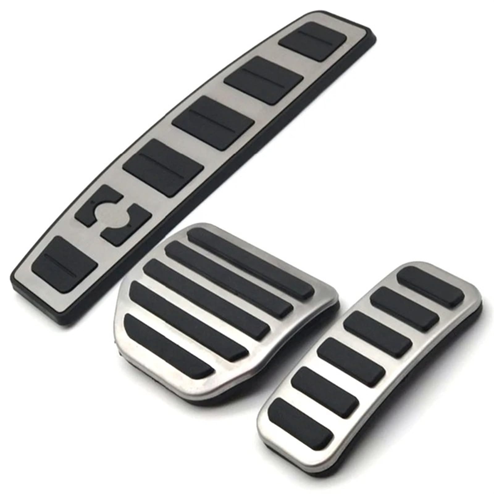 Pedalkappen Für Land Für Rover Für Discovery 4 LR4 L319 Gaspedal Bremse Restfoot Pedal Autoteile Edelstahl Auto Fußpedale Bremse Pedalkappen(3 Pieces) von CENAP