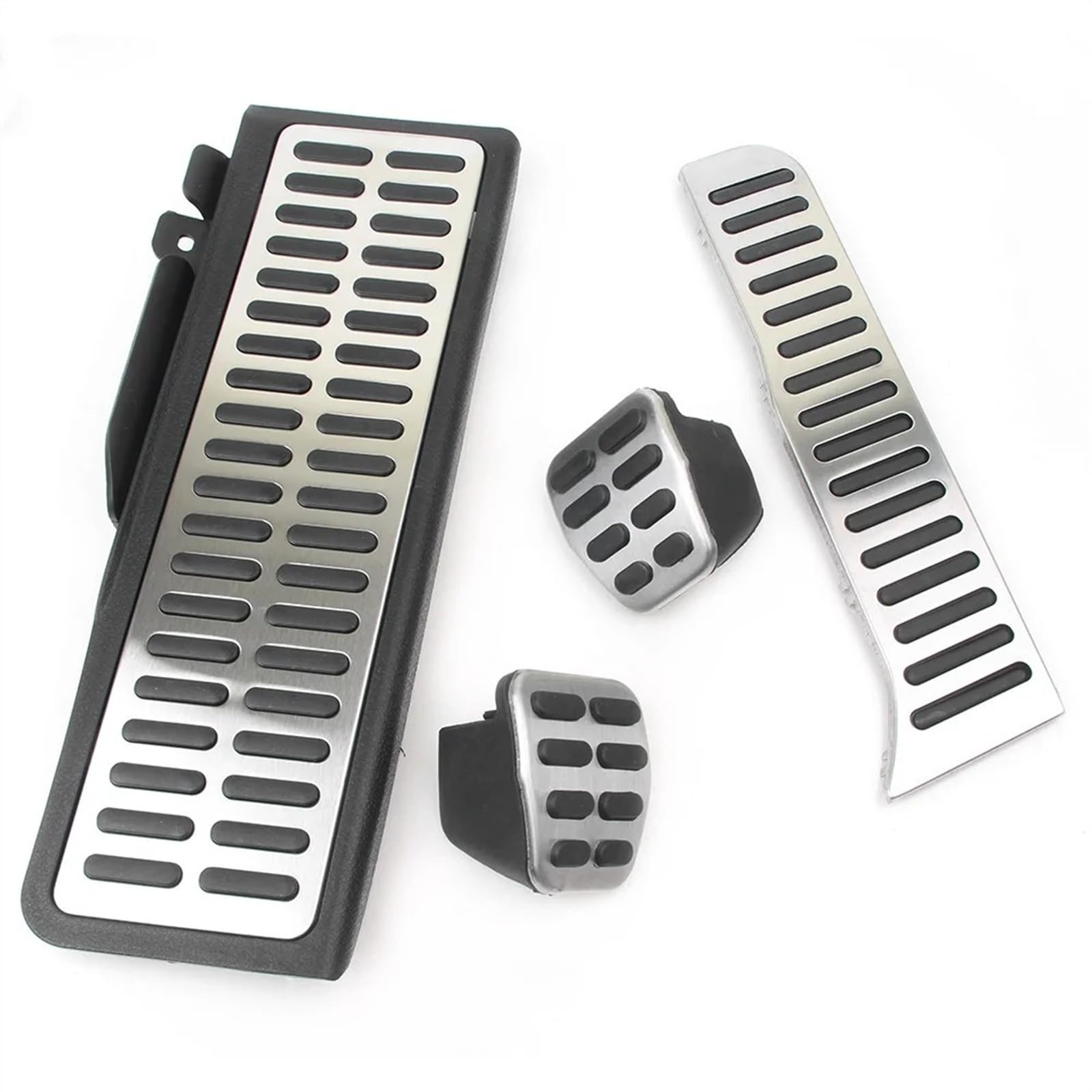 Pedalkappen Für VW Für Golf 5 6 MK6 2007 2008 2009 2010 2011 2012 Für Jetta MK5 2009 2010 2011 4 Stück MT Auto Bremse Cluth Accelerator Fuß Rest Pedal Bremse Pedalkappen von CENAP