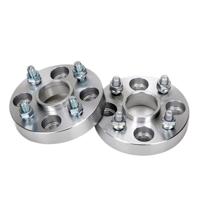 Spurverbreiterung Für CITROEN Für C3 Für C3-XR Für C4L Für C4 M12XP1.25 2 Stück 20/25/30/35/40mm PCD 4x108 65,1mm Rad Spacer Adapter Spurverbreiterungen(2pieces 15mm Silver) von CENAP