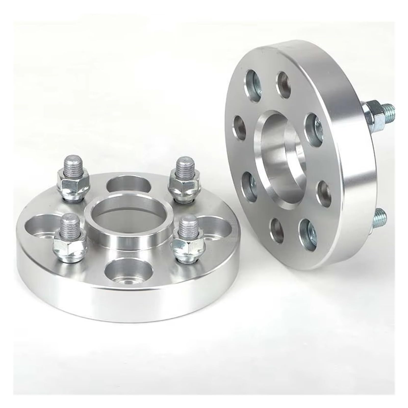 Spurverbreiterung Für FORD Für Fiesta/ST Für Focus Für Ecosport/Ka/Ka+ 2 Stück PCD 4X108 CB 63,4mm 20/25/30/35/40mm Spurverbreiterung Adapter Spurverbreiterungen(2pieces 30mm Silver) von CENAP