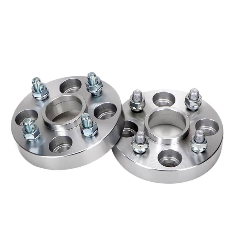 Spurverbreiterung Für Ford Für Fiesta ST Für Focus Für Ecosport M12XP1.5 2 Stück 20/25/30/40mm PCD 4x108 CB 63,4mm Rad Spacer Adapter Spurverbreiterungen(2pieces 20mm Silver) von CENAP