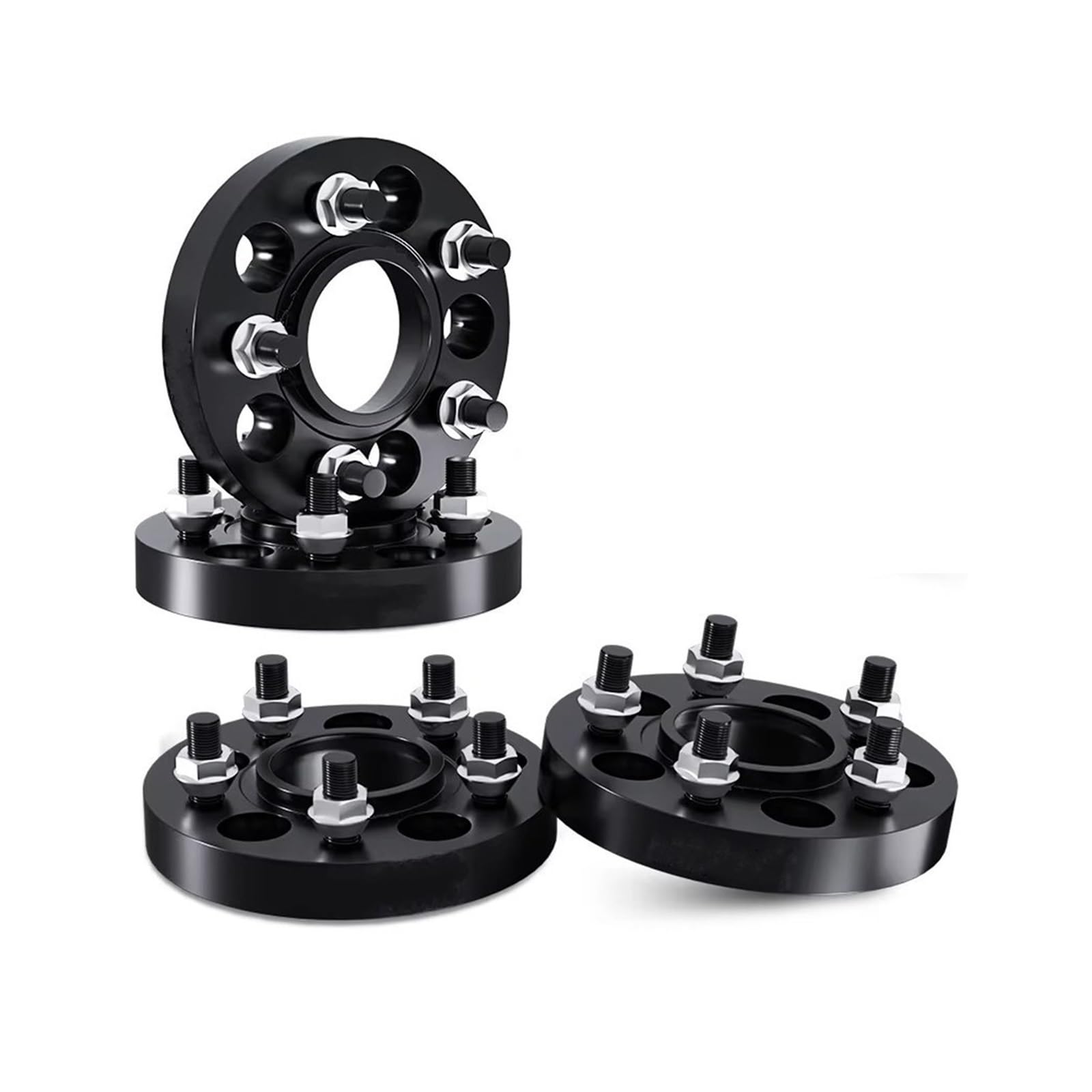 Spurverbreiterung Für Ford Für Ranger M12x1,5 2/4 Stück 30/35/38mm PCD 6x139,7 CB 93,1mm Spurverbreiterungen Adapter 6 Lug Anzug Spurverbreiterungen(4ieces Black 35mm) von CENAP