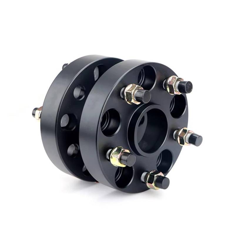 Spurverbreiterung Für Kia Für Sorento M12x1,5 2 Stück 25/30/35/40mm PCD 5x139,7 CB 95,3mm Rad Spacer Adapter 5 Lug Anzug Spurverbreiterungen(2pieces 45mm Black) von CENAP