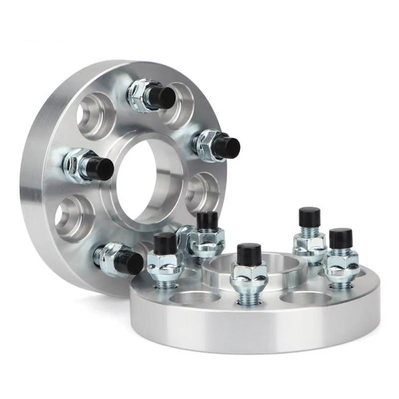 Spurverbreiterung Für Mustang Für Explorer M1/2 Oder 14x 1,5 2 Stück 20/25/30/35mm PCD 5x 114,3 CB 70,6 Oder 63,4mm Rad Spacer Adapter 5 Lug Spurverbreiterungen(25mm 63.4 M14x1.5) von CENAP