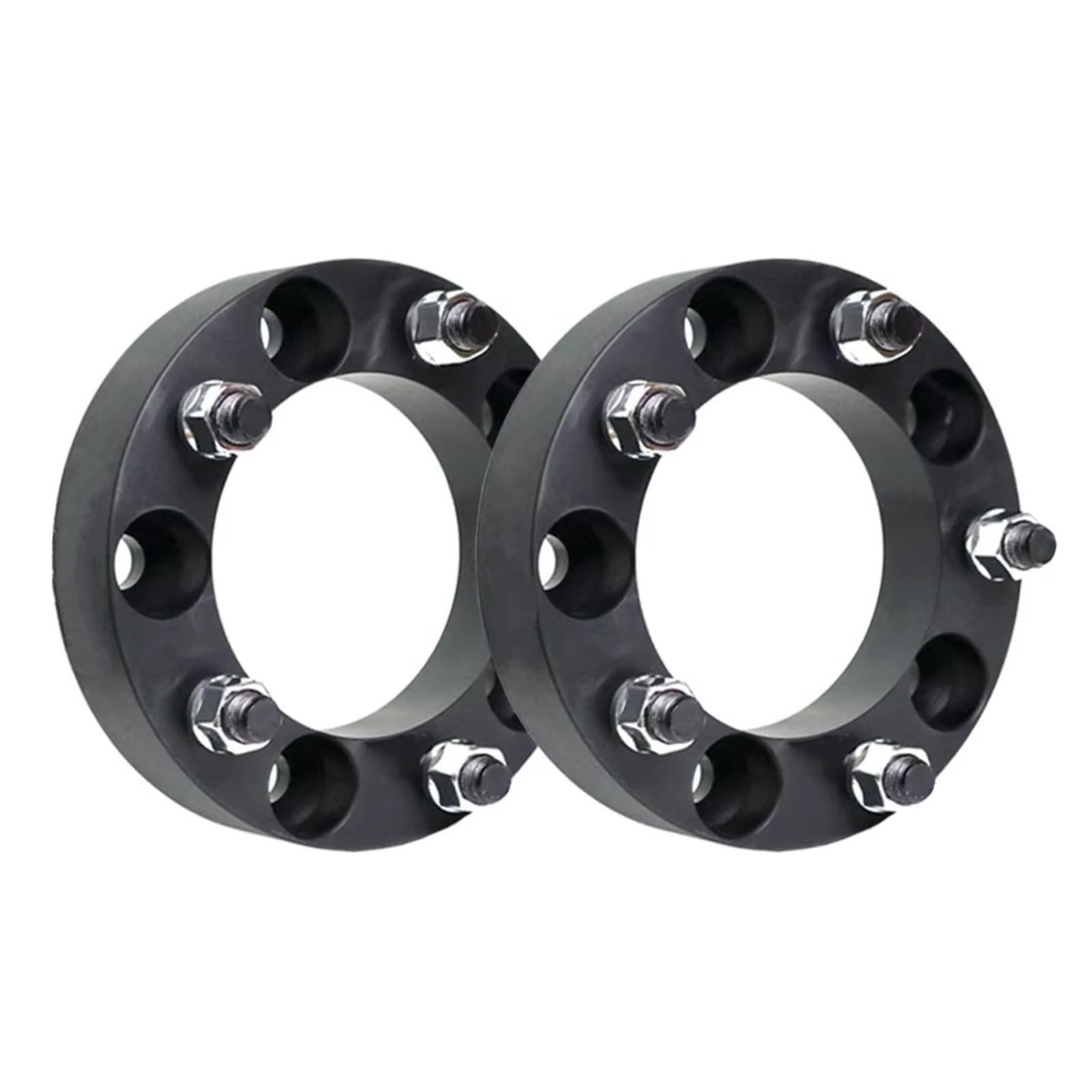 Spurverbreiterung Für Suzuki Für Jimny Für Jimny Für Sierra 2 Stück PCD 5x139,7 CB 108mm Aluminium Legierung Hubcentric Rad Spacer Adapter Spurverbreiterungen(2pieces Black 30mm) von CENAP