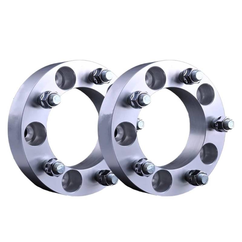 Spurverbreiterung Für Suzuki Für Jimny Für Jimny Für Sierra 2 Stück PCD 5x139,7 CB 108mm Aluminium Legierung Hubcentric Rad Spacer Adapter Spurverbreiterungen(2pieces Silver 30mm) von CENAP