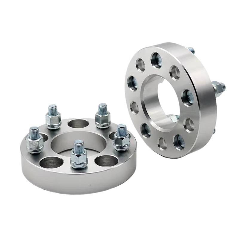 Spurverbreiterung Für Suzuki Für Jimny Für Vitara M12XP 1,25 2 Stück 25/30/35/40/50/60mm PCD 5x139,7 CB 108mm Rad Spacer Adapter Spurverbreiterungen(2pieces 20mm Silver) von CENAP