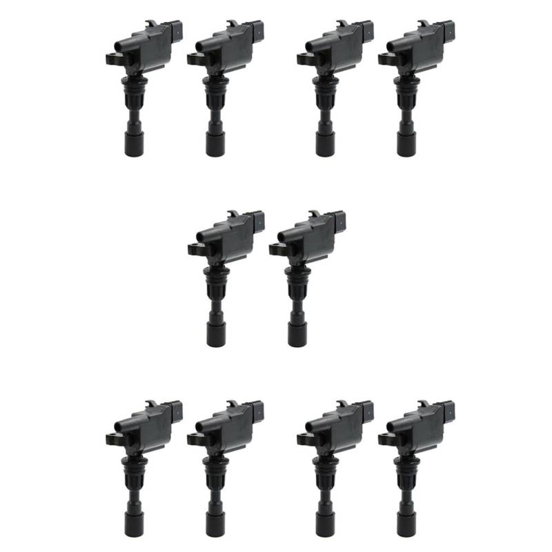 CENMEN 10PCS ZüNdspule für 1998-2004 323F 323S 1.5/1.6L, ZL0118100 ZL01-18-100A von CENMEN