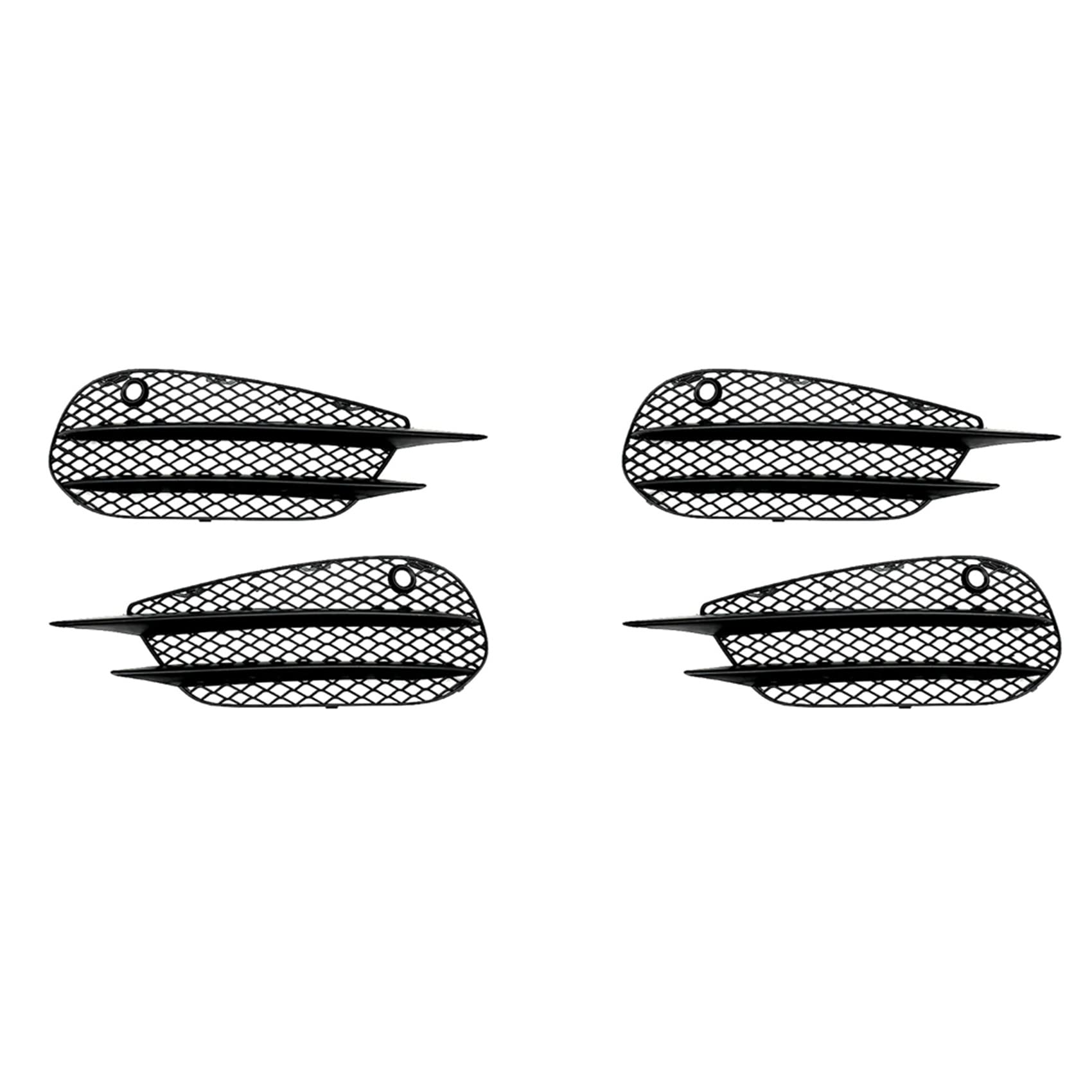 CENMEN 2 x Nebelscheinwerfer-Abdeckung für Frontstoßstange für C-Klasse W205 C180 C200 C260 2015-2018, Modifikation von CENMEN