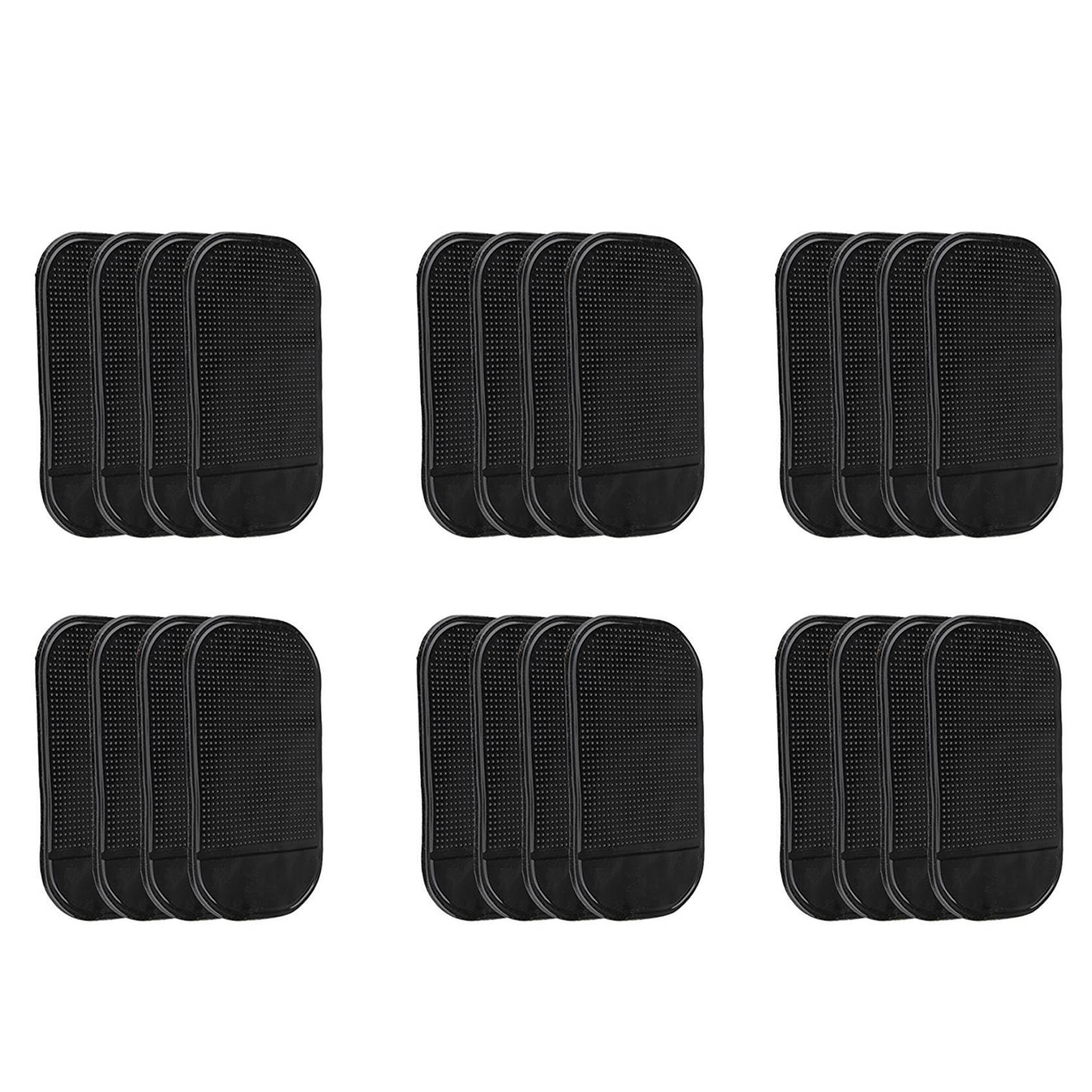 CENMEN 24 PC-Schwarze Klebrige Auflage-Antibeleg-Matten-Auto-Armaturenbrett für Handy von CENMEN