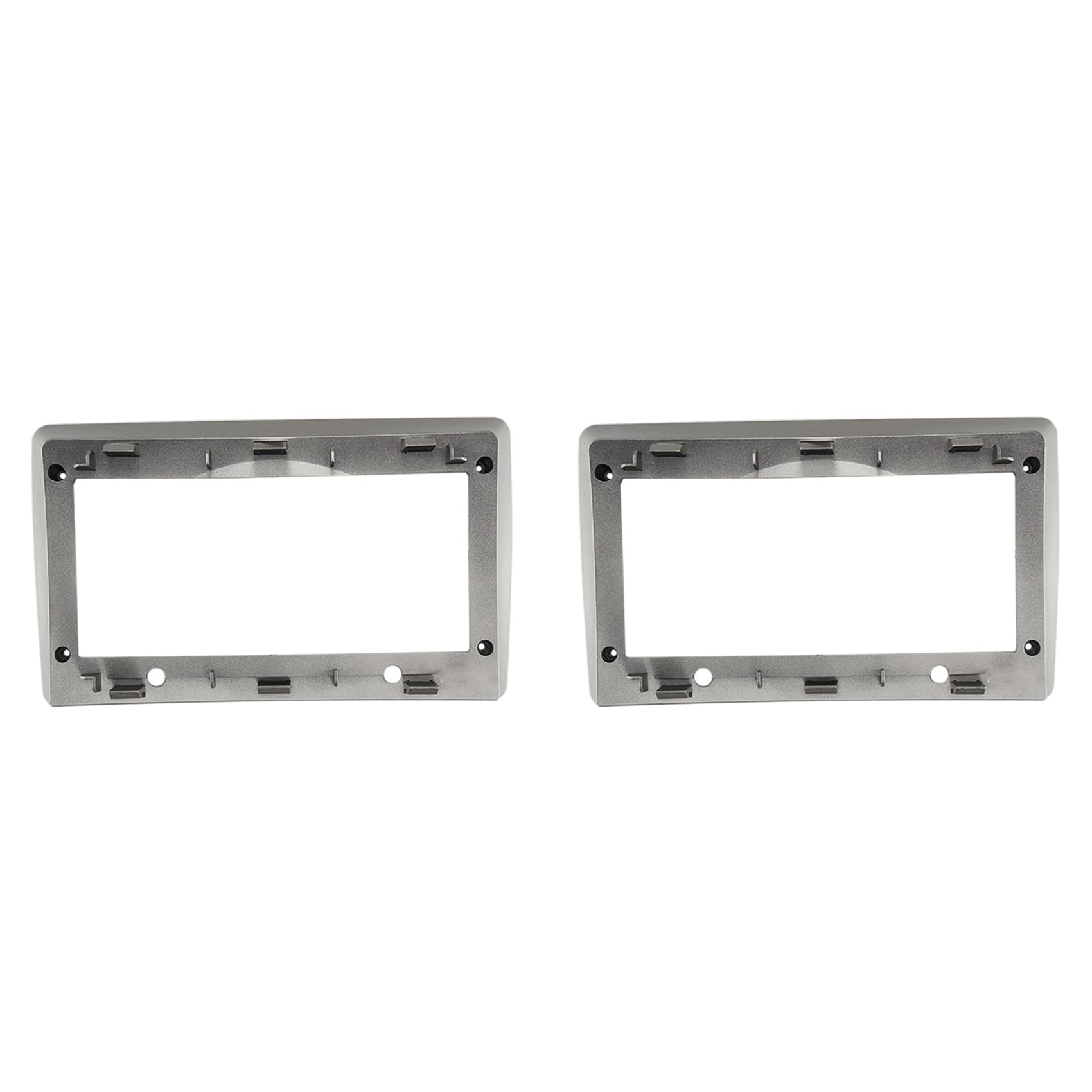 CENMEN 2X 2 Din Auto Radio Blende für Starex/H1 2007-2015, DVD Stereo Rahmen Platte, Adapter, Blende für das Armaturenbrett von CENMEN