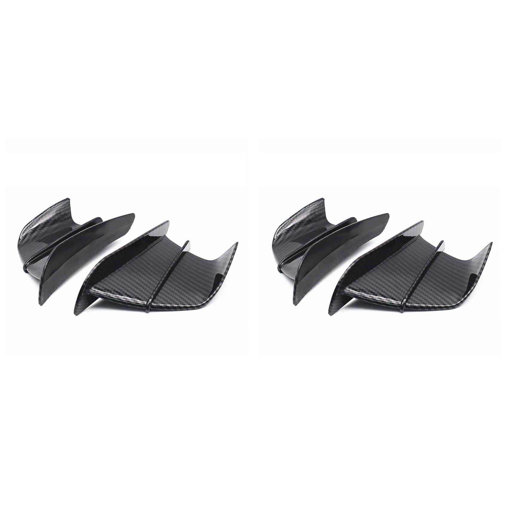 CENMEN 2X für CBR650R 650 500 RF 250 1000RR Motorrad Fixed Wind Wing Spoiler Schutzabdeckung Modifiziertes ZubehöR von CENMEN