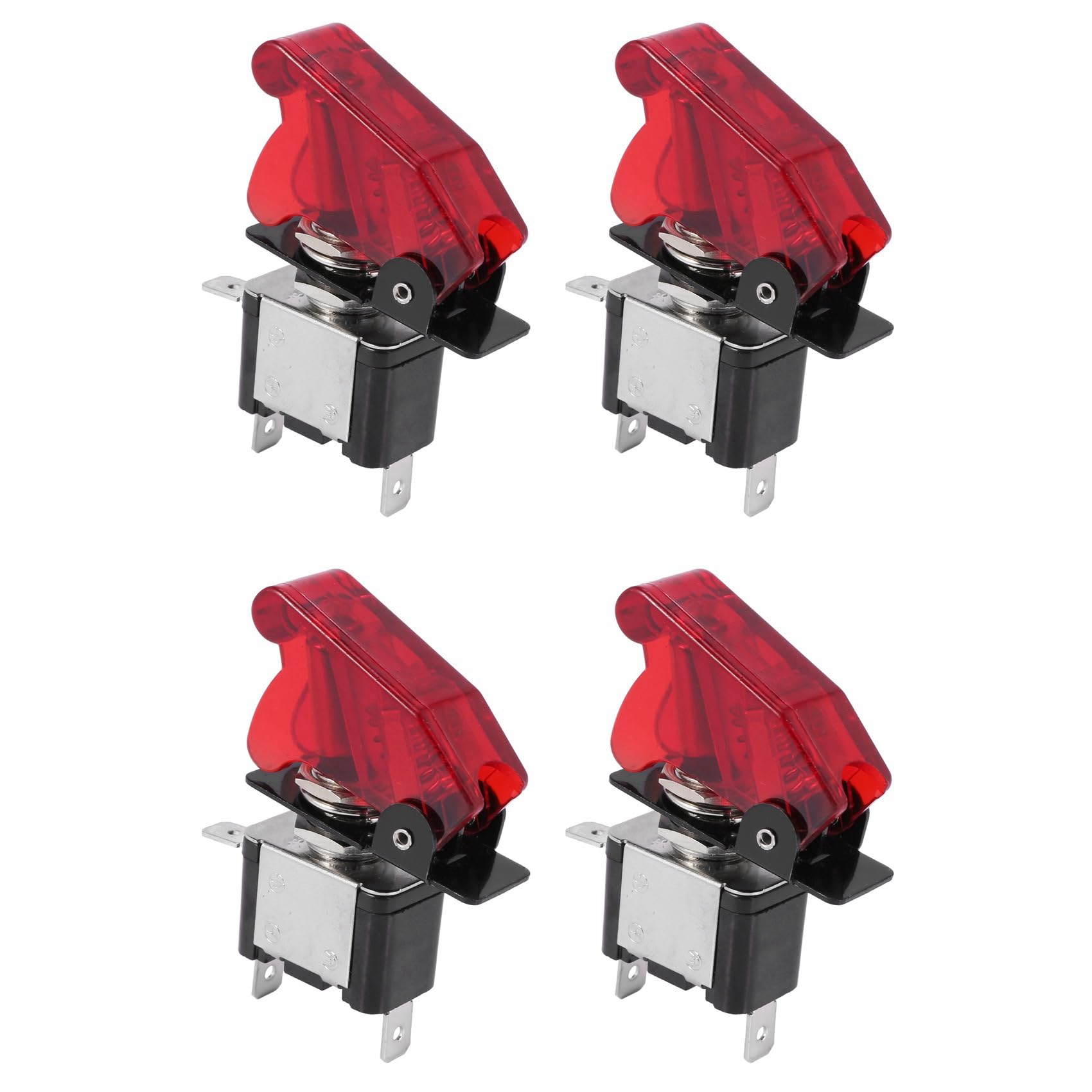 CENMEN 4X 12V 20A Auto Abdeckung Led Licht Spst Umschalten Wipp Schalter Kontrolle EIN/Aus 2 Pins von CENMEN