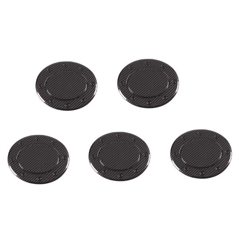 CENMEN 5X Auto Kraftstoff Tank Deckel Dekoration Abdeckung HüLle Trim Aufkleber ZubehöR Teile für BRZ 86 2012-2020 von CENMEN