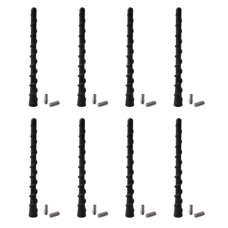 CENMEN 8Stück 7 Spiral Direktersatz Antenne Passend für Durango von CENMEN