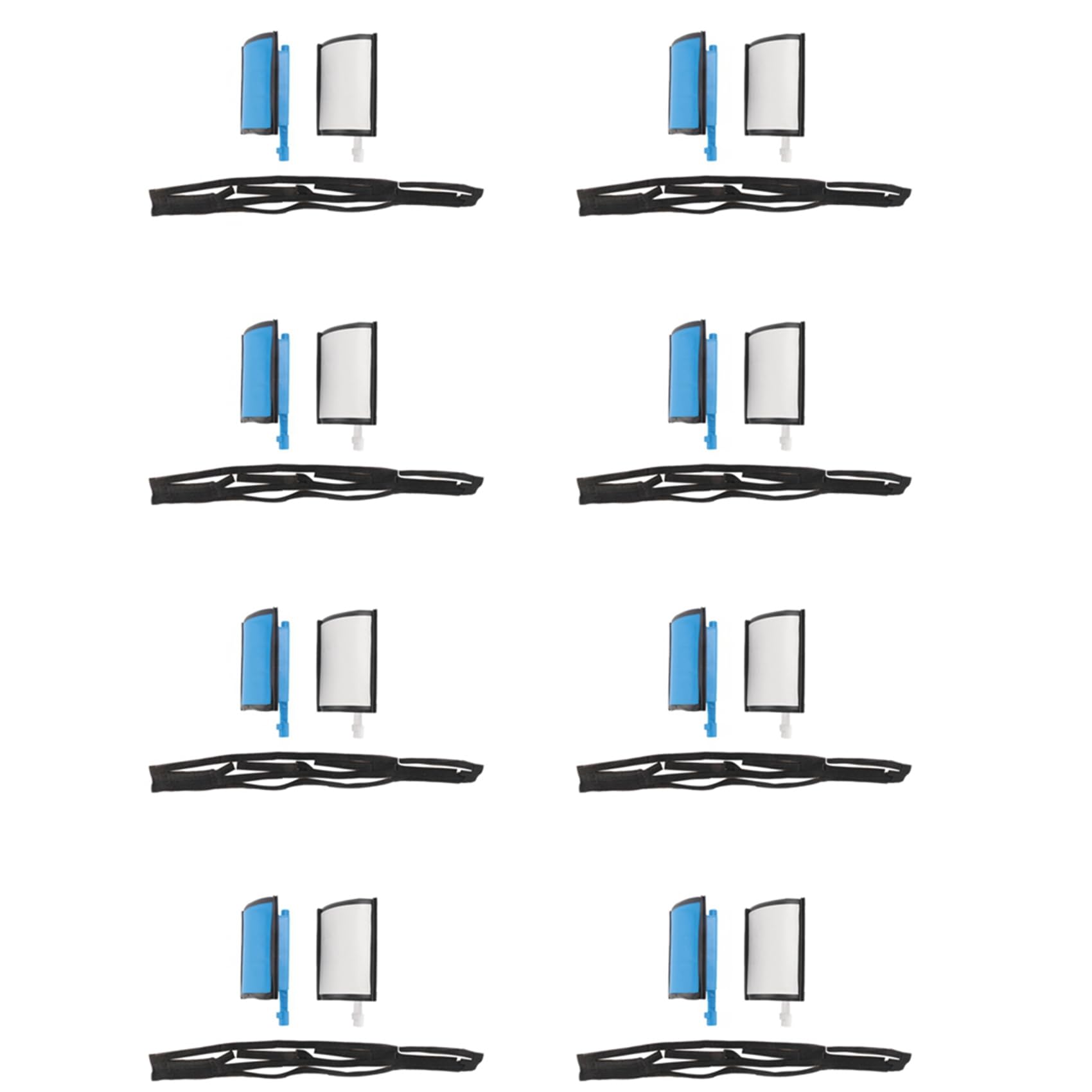 CENMEN 8X Auto Dual Zone Klimaanlage Heizungs Klappe Reparatur Satz 6480E3 für 407 2004-2016 C5 2001-2008 von CENMEN