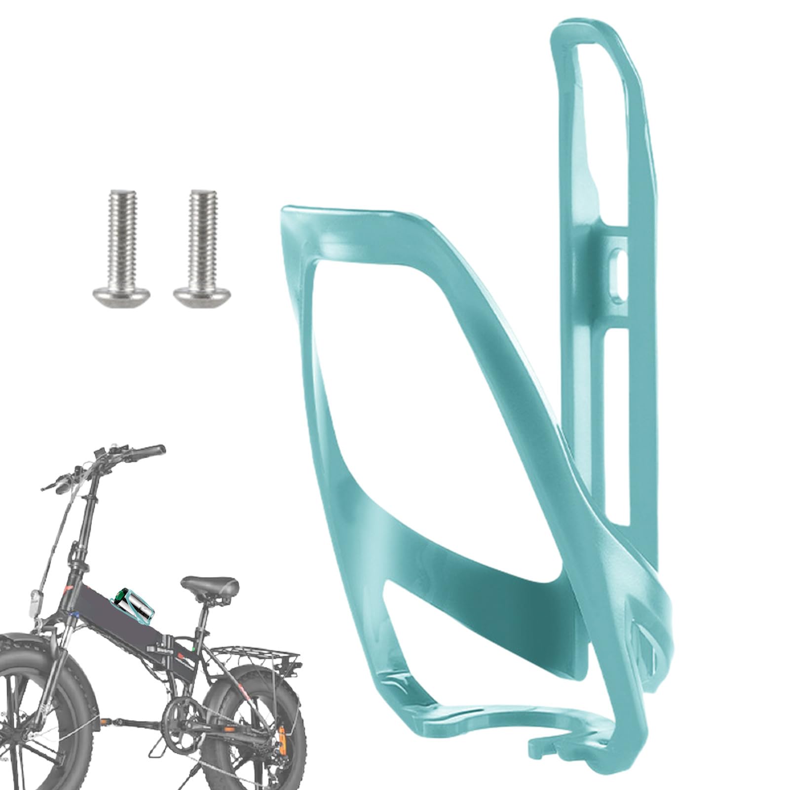 CENMOO Fahrrad-Wasserflaschenkäfig, Halterung für Wasserflasche für Fahrrad, Fahrrad-Getränkehalter, leichter Fahrradflaschenhalter, Becherhalter von CENMOO