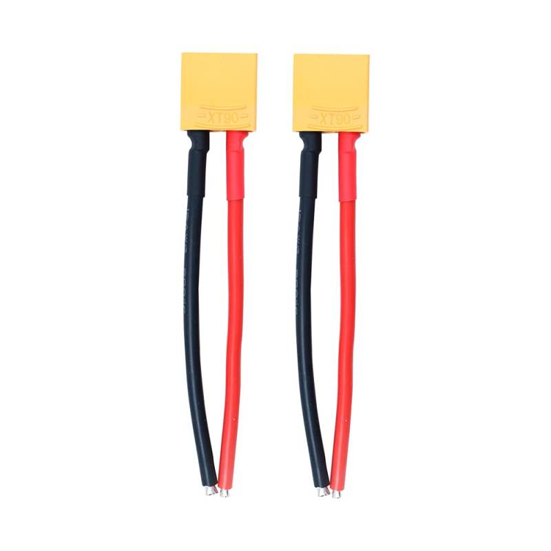 CENPEK XT90 Draht XT 90 Stecker männlich und weiblich, 30 cm, 12 AWG, Silikondraht für RC Lipo Batterie, FPV Racing Drohne von CENPEK