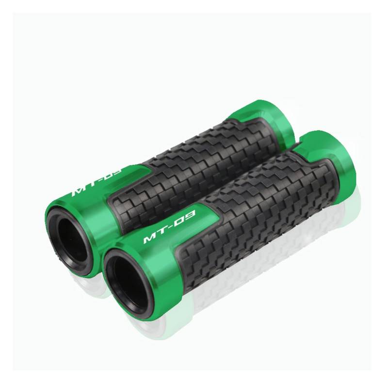 CENSIMYD 7/8''22mm for Ya*ma&ha MT09 MT-09 MT 09 FZ 09 FJ09 2014 2015 2016 2017 2018 Poignées De Guidon En Caoutchouc for Moto Griffleiste Griffe(Green) von CENSIMYD