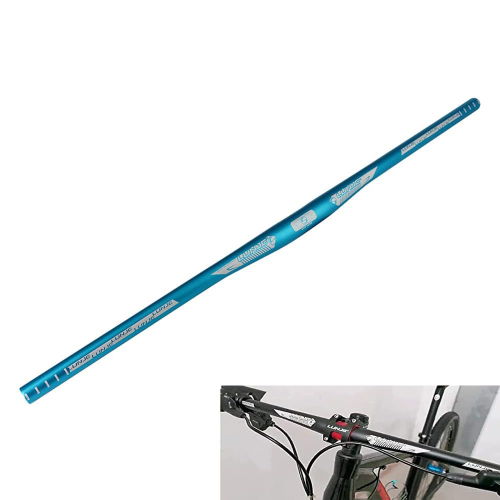 CERFFOOL Fahrradlenker aus Aluminiumlegierung, MTB, 31,8 x 780 mm/31,8 x 720 mm/31,8 x 620 mm, Mountainbike, Zubehör für Fahrräder (620 mm, blau) von CERFFOOL