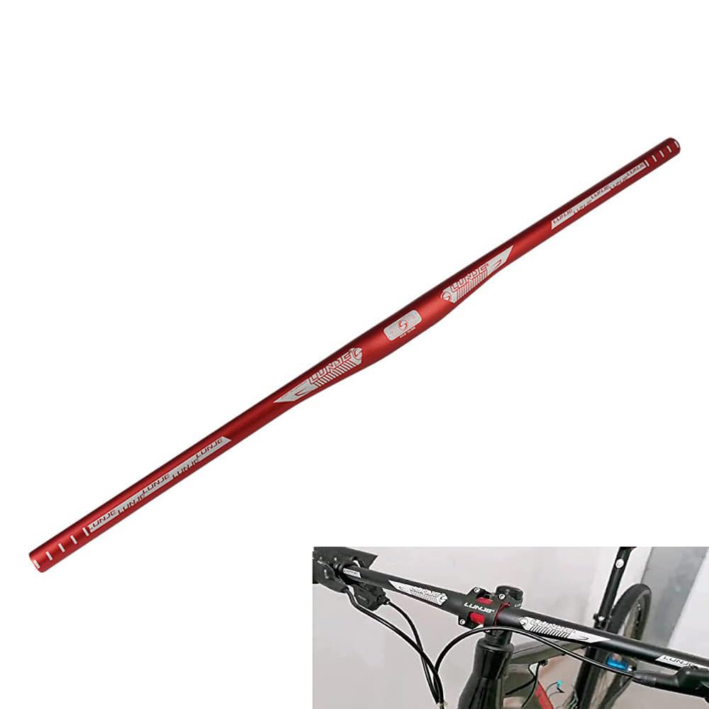 CERFFOOL Fahrradlenker aus Aluminiumlegierung, MTB, 31,8 x 780 mm/31,8 x 720 mm/31,8 x 620 mm, Mountainbike, Zubehör für Fahrräder (720 mm, Rosa) von CERFFOOL