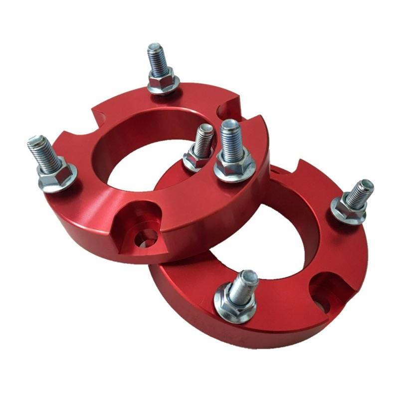 Spurverbreiterungen Red 25mm Front Lift Kit 1 Absorber Shock Spacer 1 Pair Für Nissan Für Navara Motorrad Teile Auto-Ersatz Distanzringe von CEVIZ