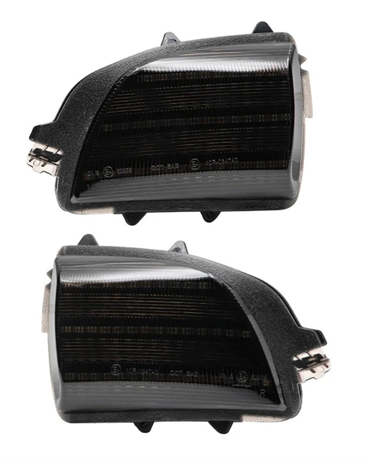 CEWSUIO Kompatibel Mit Volvo Für XC70 III 2008-2016 Blinkeranzeige Rückspiegelleuchte 2 STK OEM: 31111813 31111814 Dynamische Blinker Licht(Black) von CEWSUIO