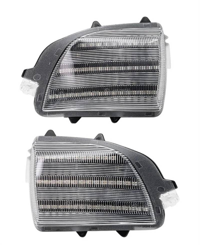 CEWSUIO Kompatibel Mit Volvo Für XC70 III 2008-2016 Blinkeranzeige Rückspiegelleuchte 2 STK OEM: 31111813 31111814 Dynamische Blinker Licht(White) von CEWSUIO