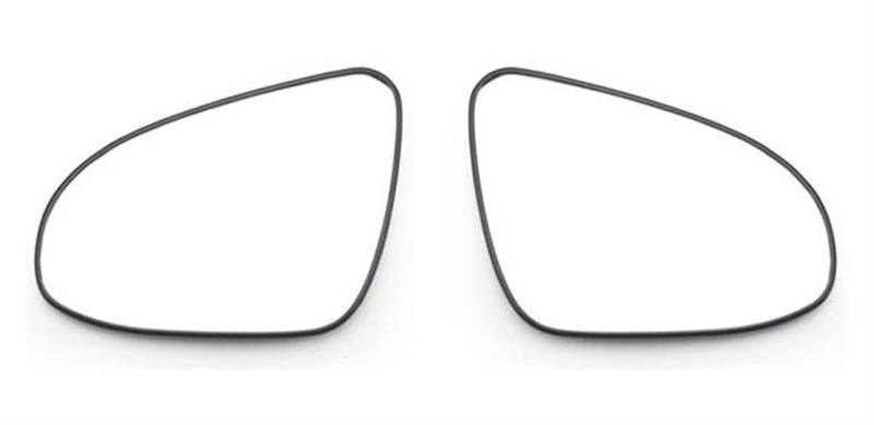 CEWSUIO Kompatibel mit Toyota für Camry 2012 2013 2014 2015 2016 2017 Autozubehör Rückspiegelglas für Außenspiegelglas mit Heizung Außenspiegel Glas(Left and Right) von CEWSUIO