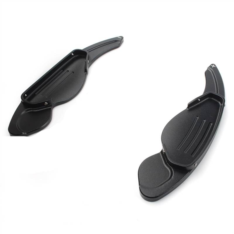 Car Shift Paddles Kompatibel Mit Freelander 2 Für LR2 2011 2012 2013 2014 2015, 2-teilige Lenkrad-Schaltwippenverlängerung, Lenkrad-Schaltwippen Aus Legierung(Black) von CEWSUIO