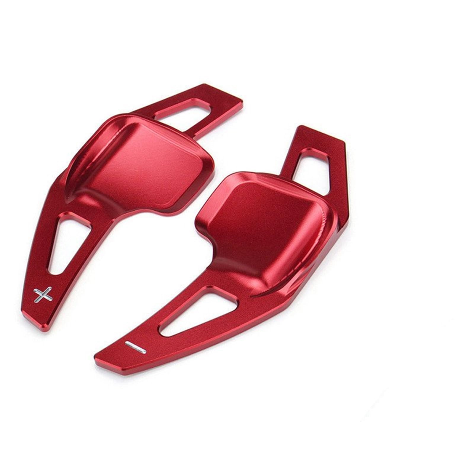 Car Shift Paddles Kompatibel Mit Für F10 F20 F30 F80 X1 X3 X4 X5 X6 Auto-Lenkrad-Paddel Mit Verlängerter Schaltwippe Auto-Innenausstattung(Red) von CEWSUIO