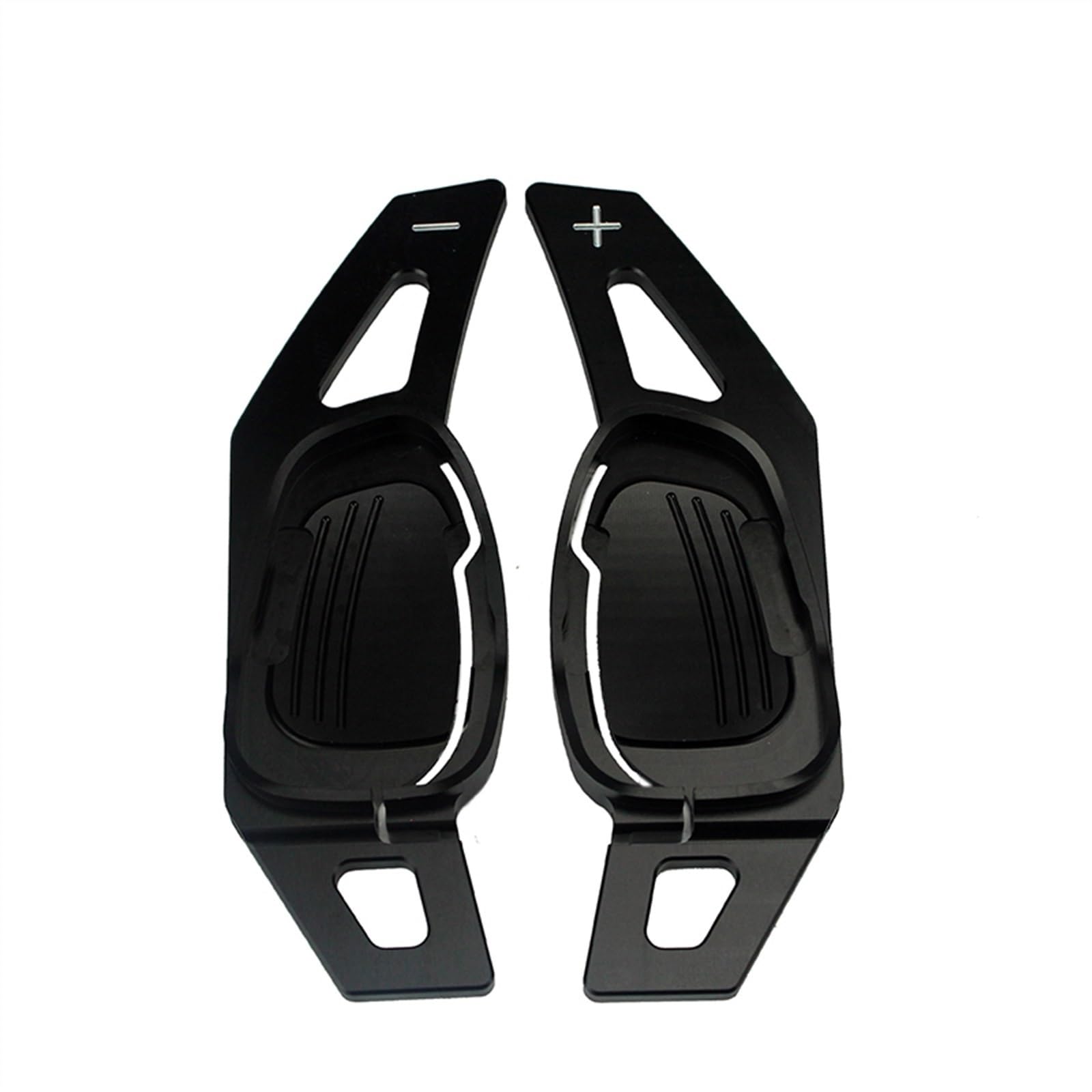 Car Shift Paddles Kompatibel Mit Für S5 2016 2017, Aluminium-Auto-Lenkrad-Schaltwippen-Schalthebelverlängerung, Auto-Styling, 2 Stück(Black) von CEWSUIO