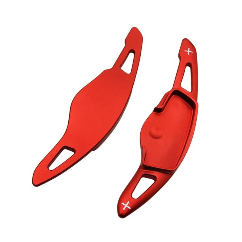 Car Shift Paddles Kompatibel Mit K&ia Für Sportage Für Hybrid NQ5 2022 2023 Schaltwippe Aluminiumlegierung Auto Lenkrad Paddel Schaltverlängerung Schalthebel Aufkleber(Red) von CEWSUIO