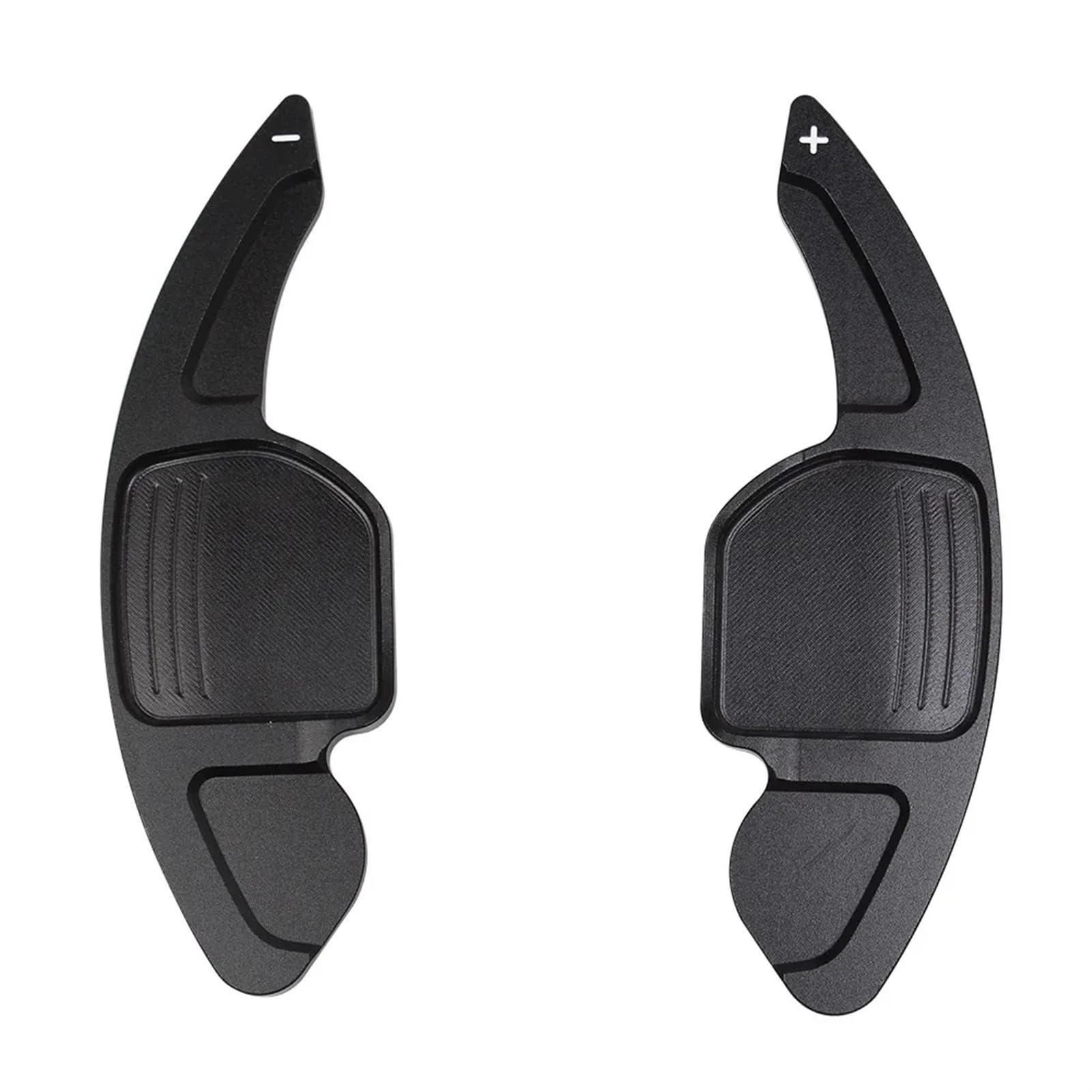 Kompatibel Mit Für A3 2014 2015 2016 Für A4 B8 2013 2014 2015 Aluminium-Lenkrad-Schaltpaddel-Verlängerungsabdeckung Car Shift Paddles(Black) von CEWSUIO