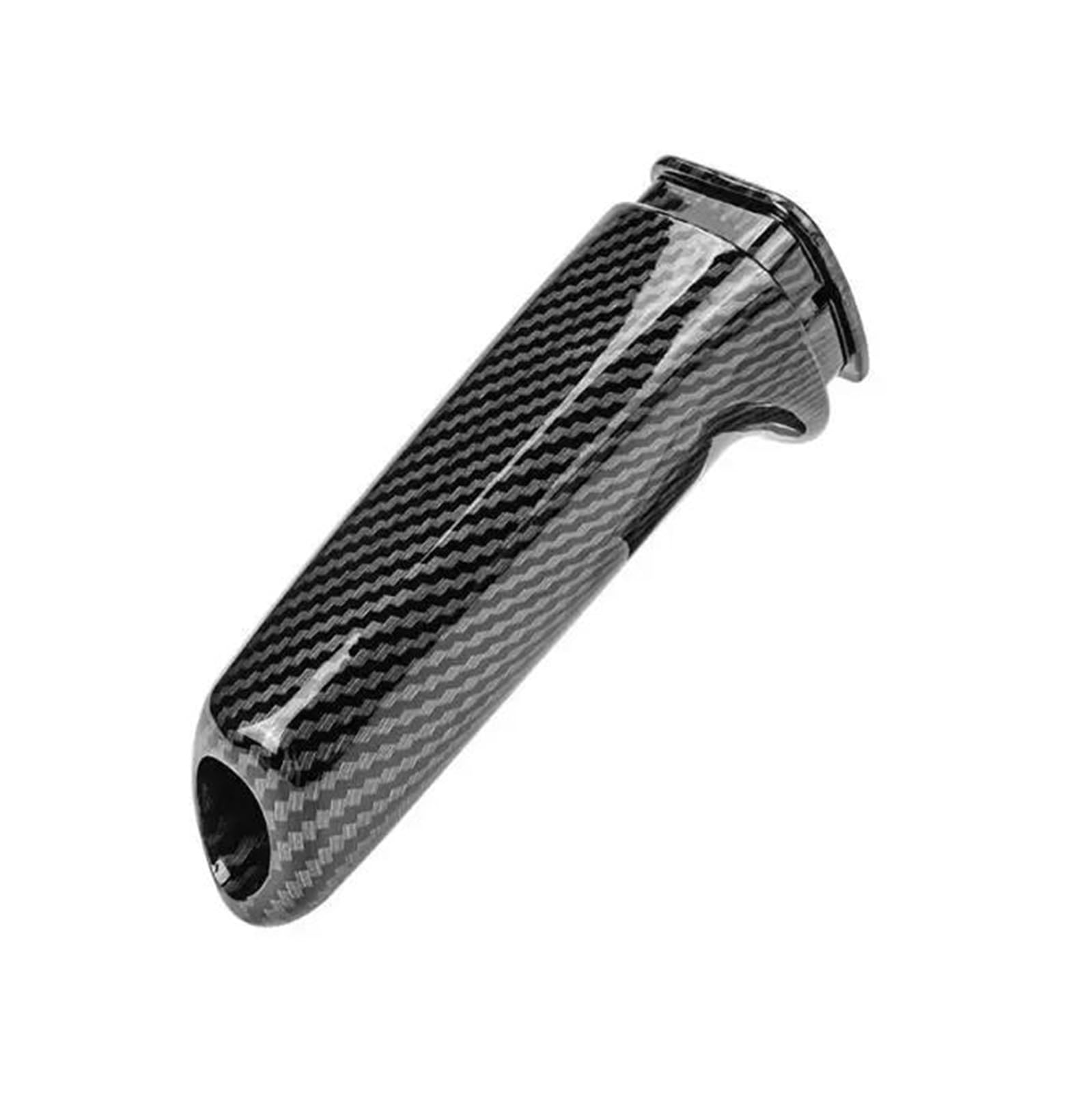 Aufkleber Abdeckung 1pc Für E46 E90 E92 F30 F32 F80 Brems Griff Abdeckung Carbon Look ABS Handbremse Griffe Auto Innen Trim Panel Interieurleisten(Kohlefaser) von CEXBIRC