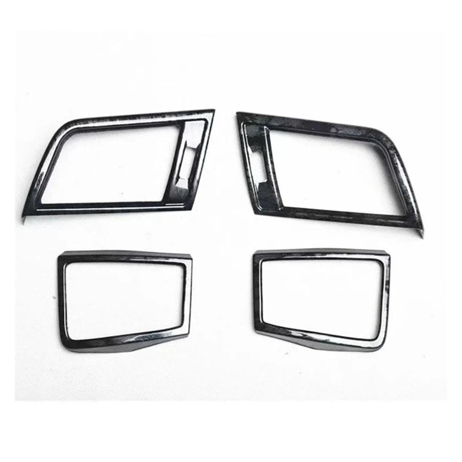 Aufkleber Abdeckung Für Benz Für ML Für GL W166 X166 2012-2015 Innen Schwarz Holz Farbe Molding Trim Panel Dekoration Abdeckung Auto Zubehör Panel Interieurleisten(Front air Vent Cover) von CEXBIRC