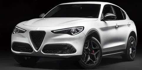 Auto Kofferraummatte Für Alfa Für Romeo Für Stelvio 2017 2018 2019 2020 2021 Kofferraum Matte Cargo-Liner Teppich Innen Zubehör Abdeckung Kofferraummatten(B Black beige) von CEXBIRC