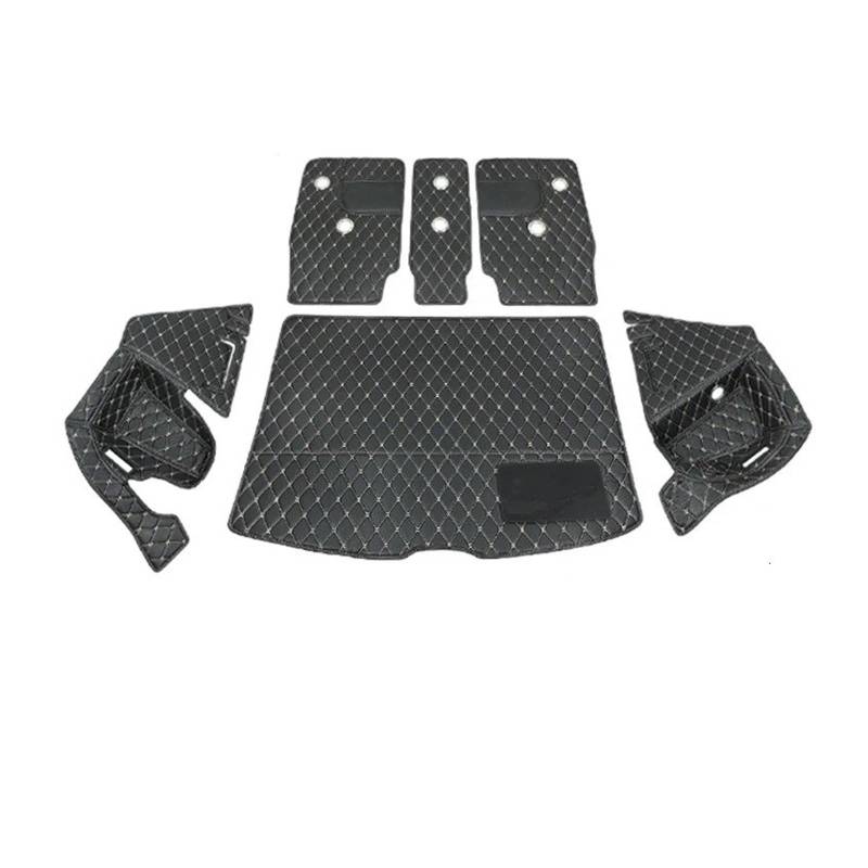 Auto Kofferraummatte Für Für Mini Für Cooper S F54 F55 F56 F60 R55 R56 R60 Für Clubman Auto Styling Vollständig Verpackt Schutz Pad Kofferraum Matte Kofferraummatten(1 Black 1set,A) von CEXBIRC