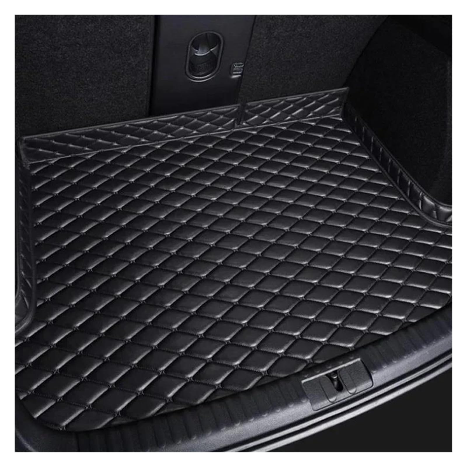 Kofferraum Schutzmatte Für Hyundai Für I30 2009 2010 2011 2012 Custom Car Kofferraummatte Pad Innenausstattung Autozubehör Kofferraumwanne Set(Balck) von CEXBIRC