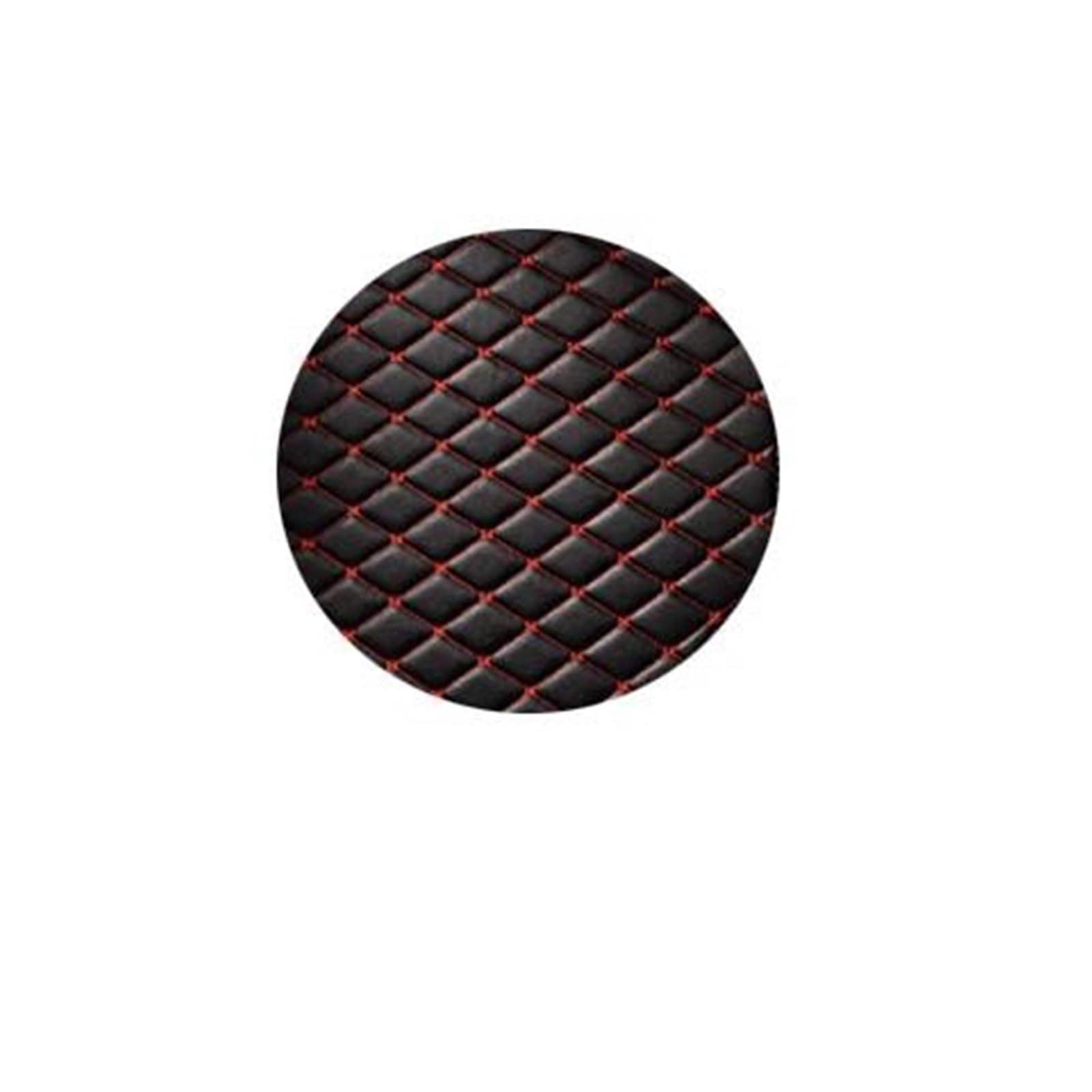 Kofferraum Schutzmatte Für Skoda Für Kodiaq 7 Sitze Liner Mat Boot Teppiche Leder Custom Für Spezielle Auto Kofferraum Matten Pad Kofferraumwanne Set(Black red) von CEXBIRC