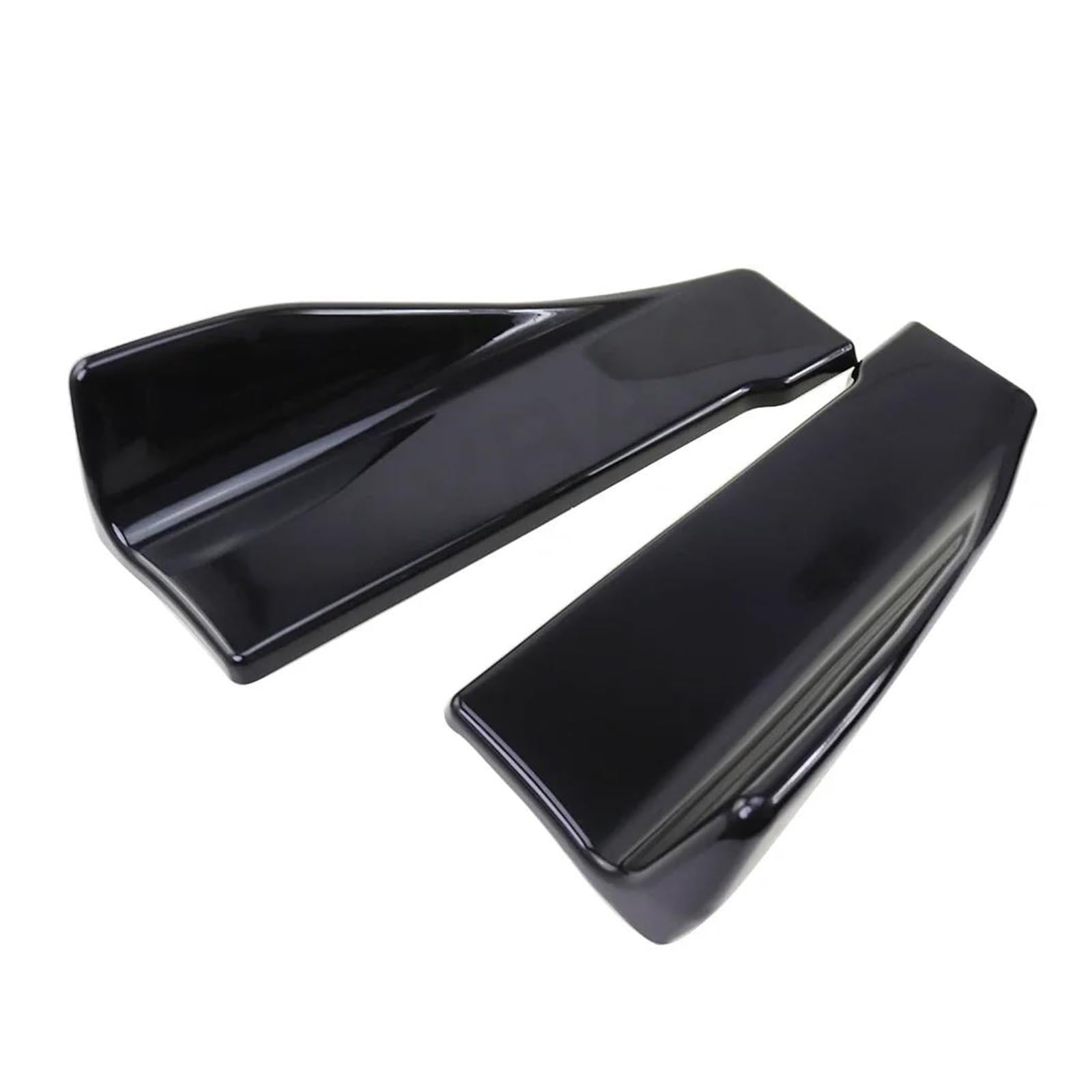 Seitenrock 35cm Auto Heckstoßstange Lip Splitter Seitenschweller Verlängerung Body Kit Schutzleisten Universal Für F30 F31 Sport 2013-2019 Splitter(Schwarz) von CEXBIRC