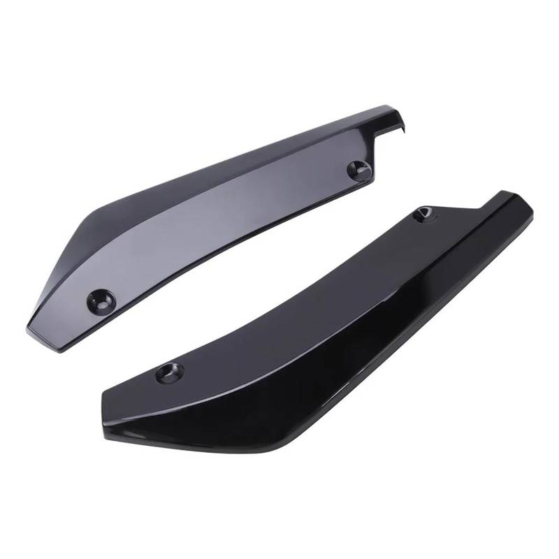 Seitenrock Für VW Für Jetta 6 VI MK6 2011-2021Auto Heckstoßstange Splitter Diffusor Canard Wrap Spoiler Seitenkotflügel Rock Lippe Kinn Body Kit Splitter(Schwarz) von CEXBIRC