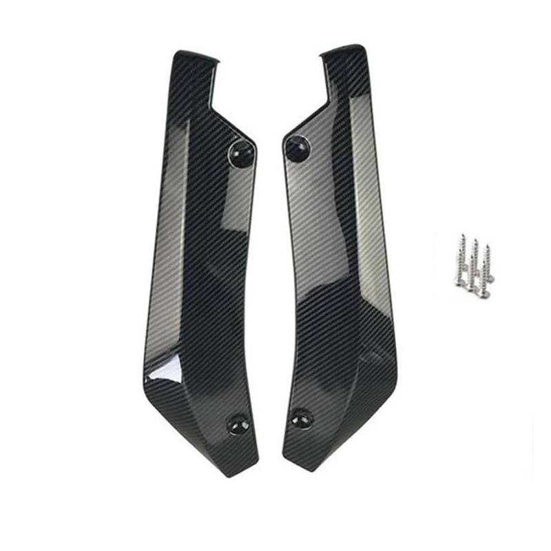 Seitenrock Universal Heckstoßstangenschutz Diffusor Spoiler Splitter Für F31 X5 E70 Splitter(Carbon Look) von CEXBIRC