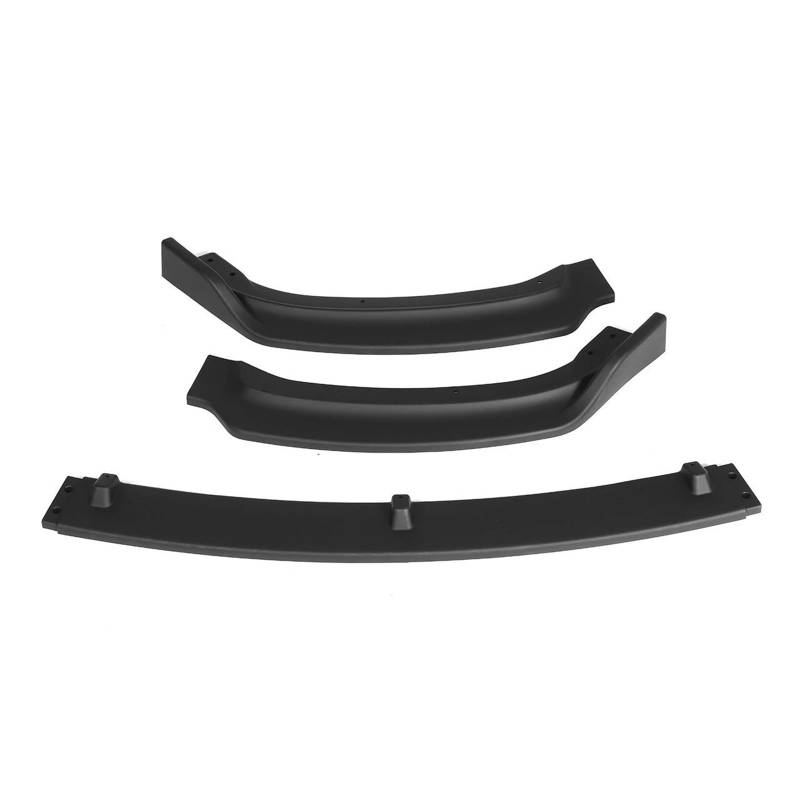 Spoilerlippe 3 STÜCKE Für 3er F30 F35 2016-2019 Auto Frontstoßstange Splitter Lippe Diffusor Spoiler Schutzabdeckung Schutz Deflektorlippen Splitter(Matt-schwarz) von CEXBIRC