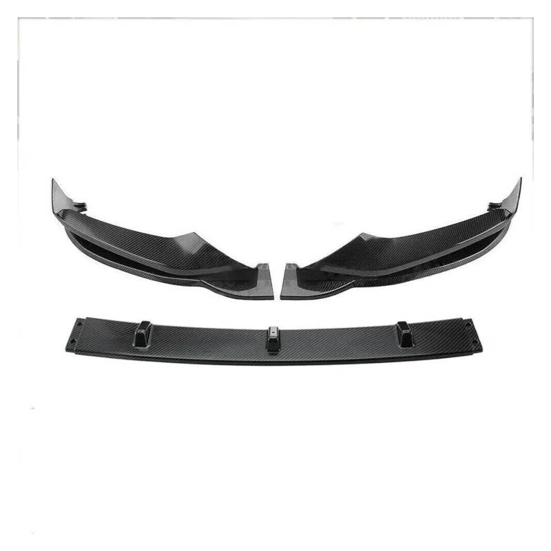 Spoilerlippe 3 Stück Auto Vorderen Stoßfänger Lip Spoiler Splitter Für 5 Series G30 2017-2019 G38 G30 530 540 Splitter(Style 2 Bright Black) von CEXBIRC