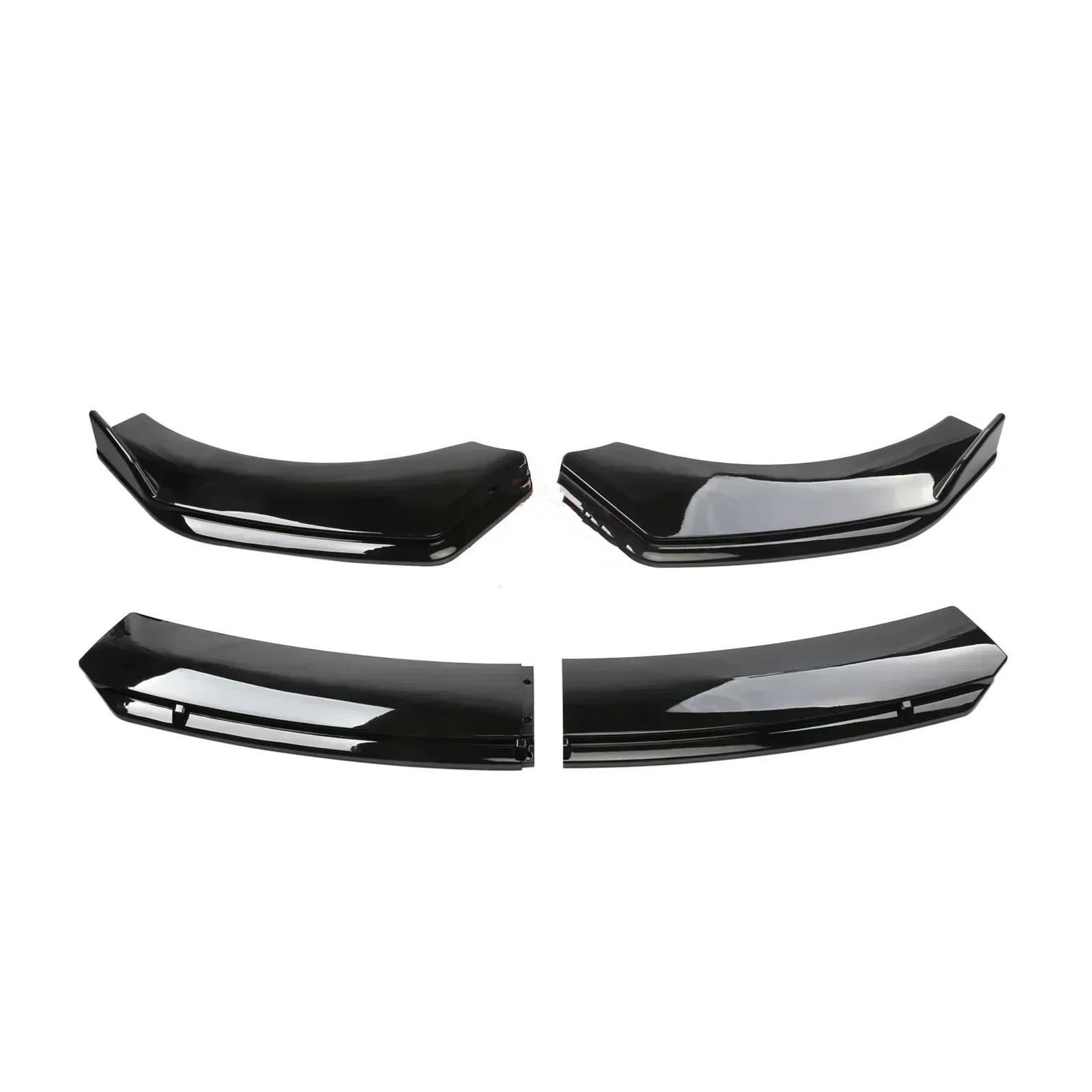 Spoilerlippe Auto-Front-Körper-Stoßfänger-Spolierlippe Kinn-Diffusor Splitter Air Dam Kit Schutzabdeckung Für Panamera 970 971 2009-2022 Splitter(Gloss Black) von CEXBIRC