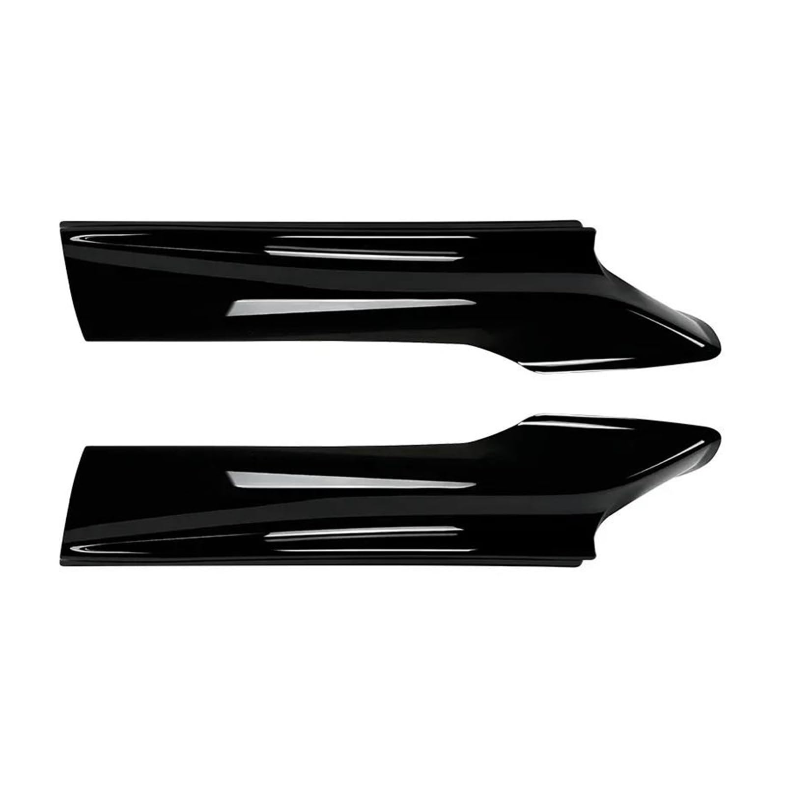 Spoilerlippe Auto Front Stoßstange Lip Splitter Diffusor Body Kit Spoiler Trim Tuning Für 5 Series F10 F11 Sport 535i 528i M550d 2010-2016 Splitter(Gloss Black) von CEXBIRC