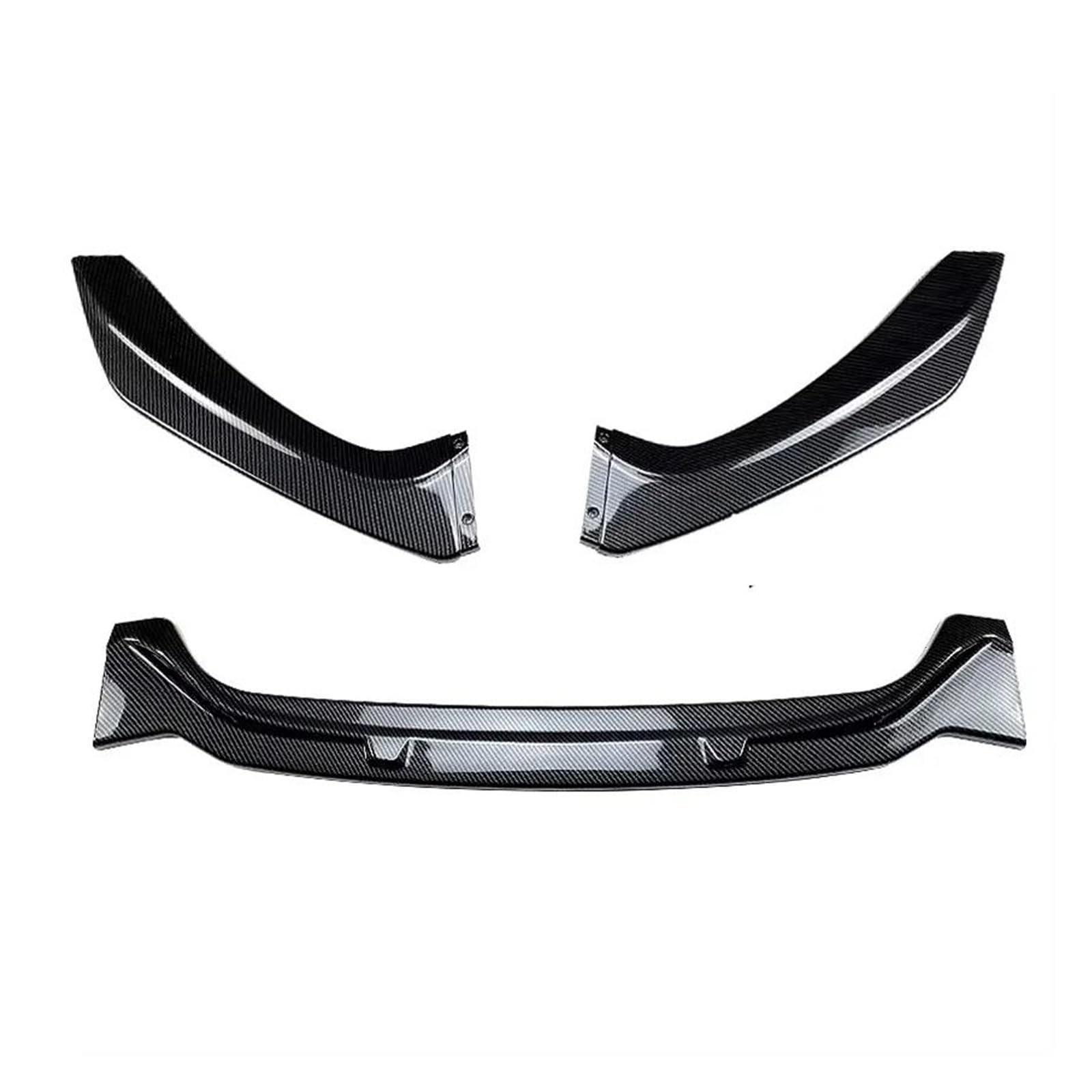 Spoilerlippe Frontspoilerlippe Splitter Diffusor Lippe Bodykit Autospoiler Stoßstangenzubehör Für 1er F20 F21 Pack 118i 120i 2015-2019 Splitter(Carbon Look) von CEXBIRC